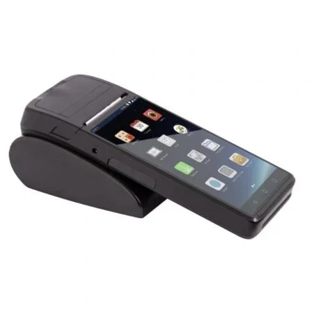 Premier PDA Industrial TPV con Impresora de Tickets 58mm, Pantalla Táctil 5.5" HD, 2GB RAM, 16GB, Android 11, 4G, Ref. MAXI50P55112164G58
